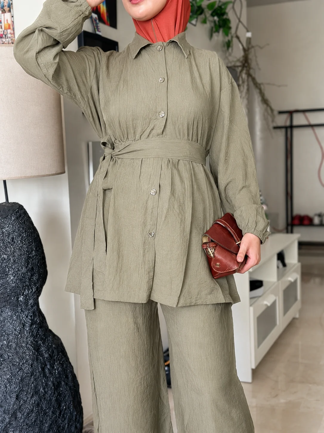 Ensemble khaki 2